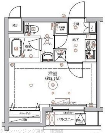 RELUXIA綾瀬IIの物件間取画像